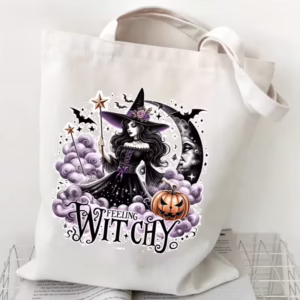 Feeling Witchy Canvas Tote Bag