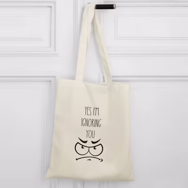 Ignore Mode Activated Canvas Tote Bag